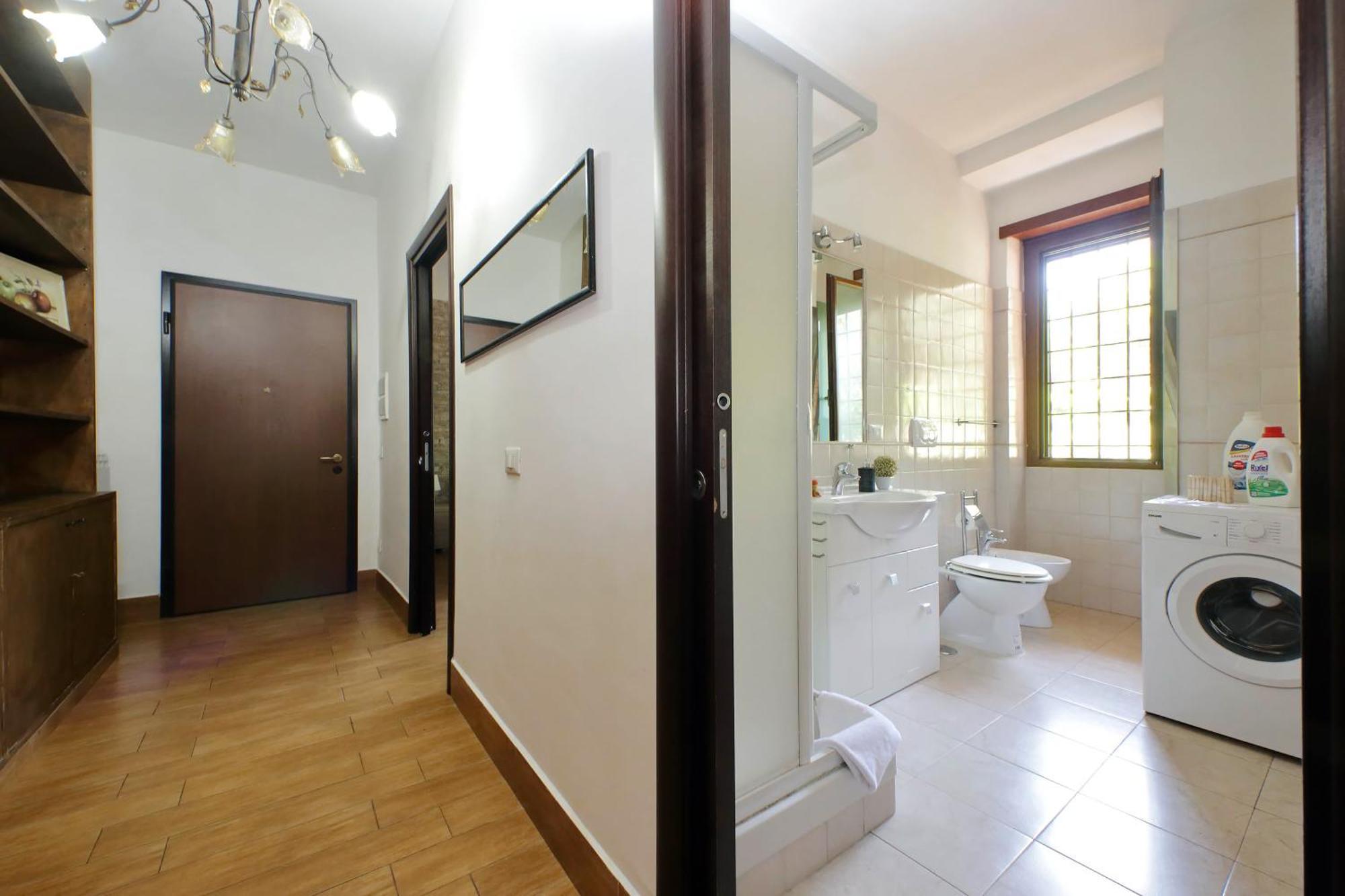 Vatican Flat Cozy With Private Court ローマ エクステリア 写真